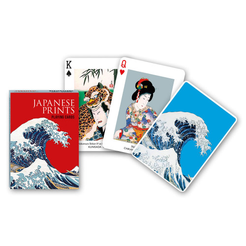 Carti de joc de colectie cu tema "Japanese Prints"